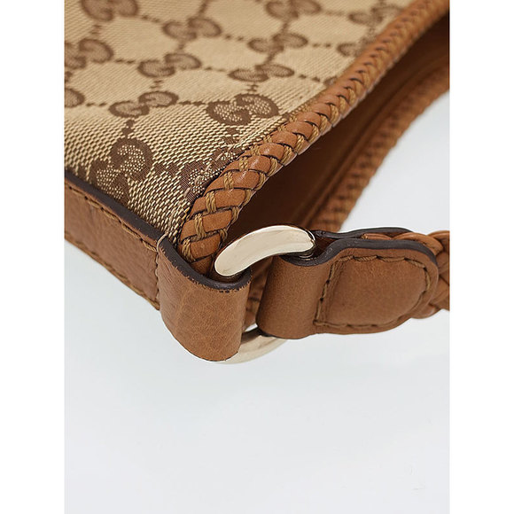 Gucci Marrakech Shoulder Bag Fringe Brown - Picture 9 of 9